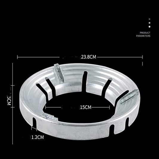 Gas Saver Jali Ring – Fire & Windproof Stove Stand (Pack of 2)